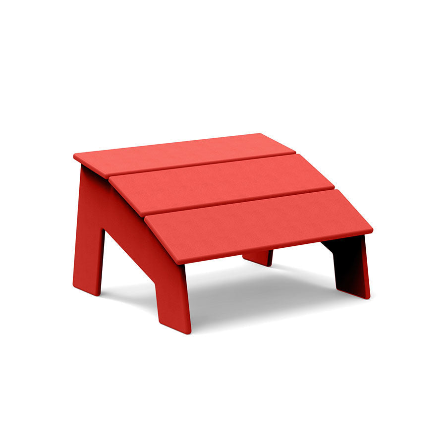 Adirondack Ottoman ottomans Loll Designs Apple Red 