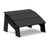 Adirondack Ottoman ottomans Loll Designs Black 