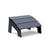 Adirondack Ottoman ottomans Loll Designs Charcoal Grey 