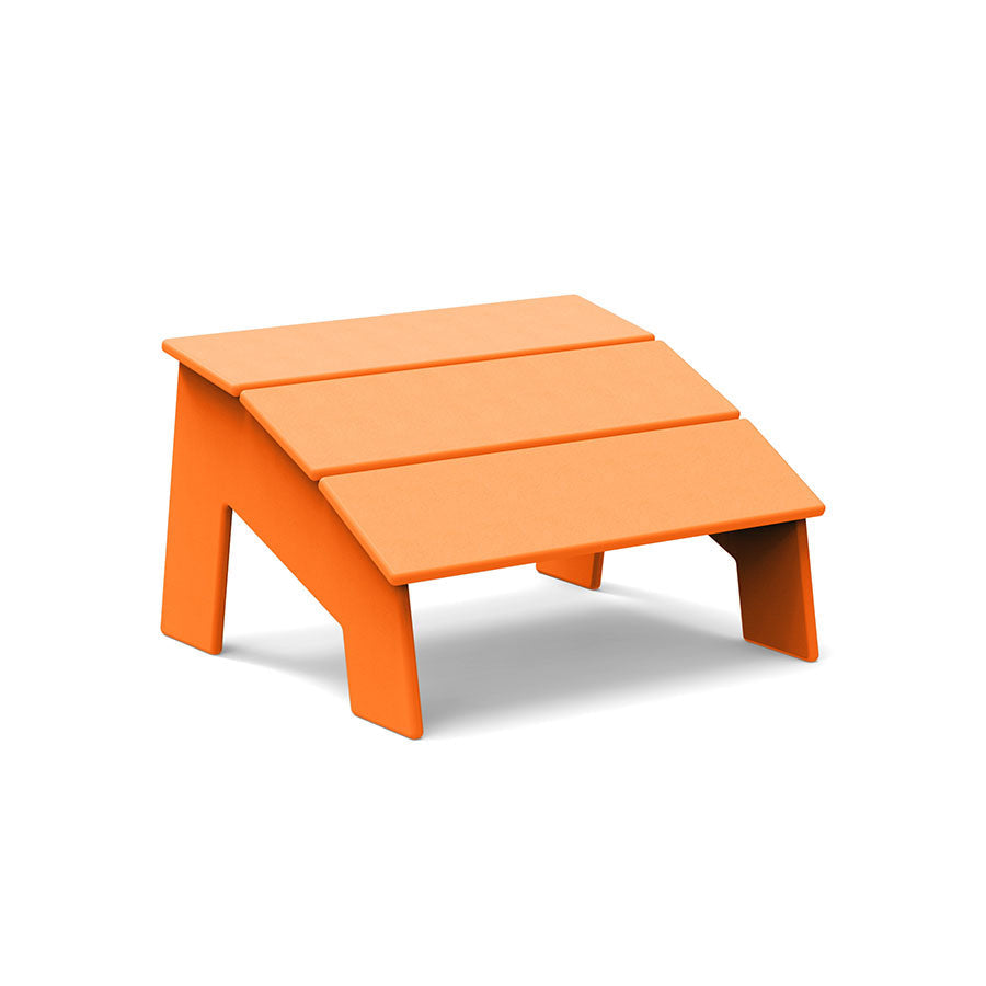 Adirondack Ottoman ottomans Loll Designs Sunset Orange 