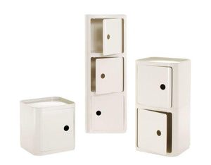 Componibili Square Storage Modules storage Kartell 4 High Level +$570 With Caster +20 