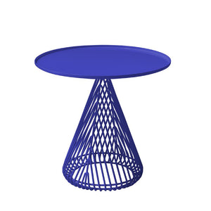 Cono Table table Bend Goods Electric Blue 