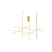 Coordinates Ceiling Light ceiling lights Flos C4 Long Champagne