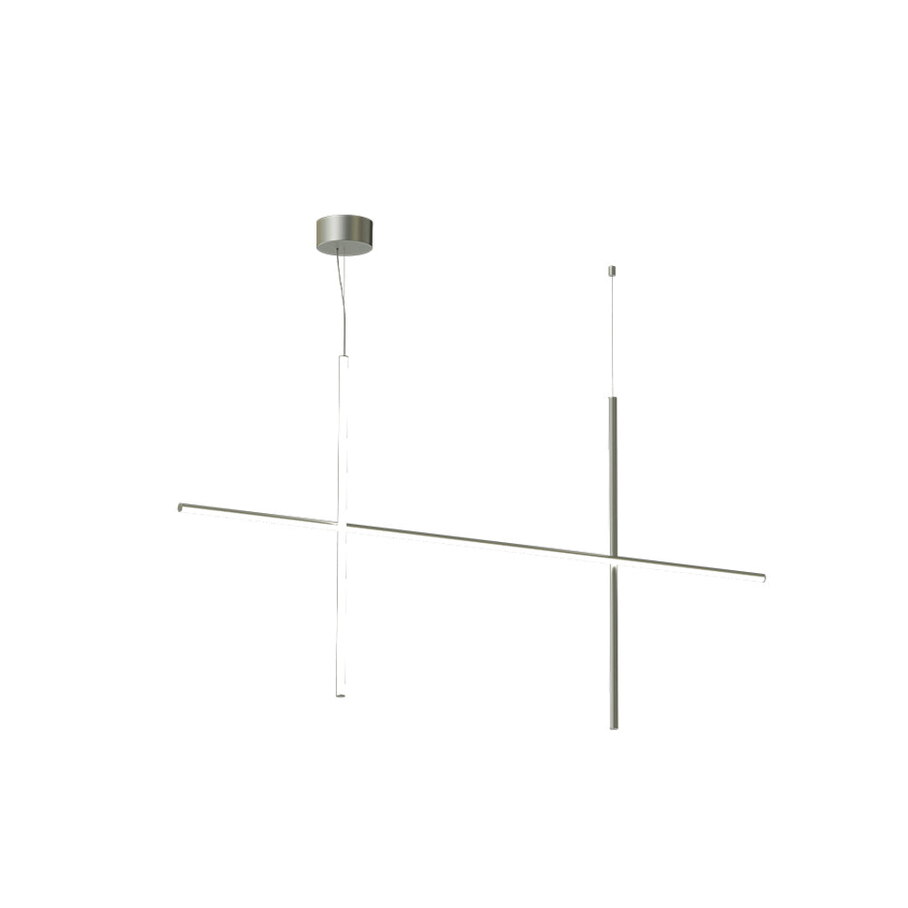 Coordinates Suspension Light ceiling lights Flos S2 Argent 