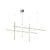 Coordinates Suspension Light ceiling lights Flos S4 Argent 