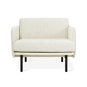 Foundry Chair lounge chair Gus Modern Copenhagen Fossil Black 