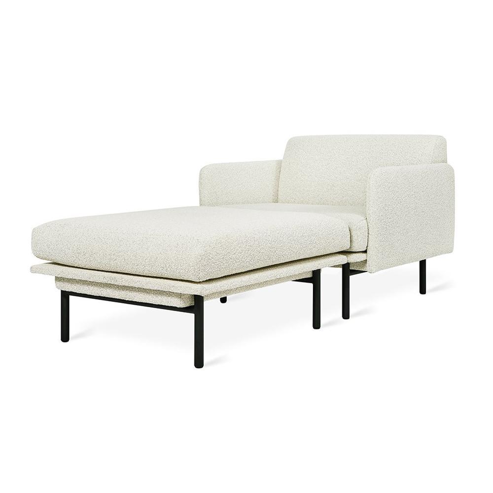 Foundry Chaise Sofa Gus Modern Copenhagen Fossil Black 
