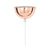 Copper LED Wide Pendant Light hanging lamps Tom Dixon 