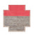 Mangas Space Square Plait Rug Rug Gan Coral - 5’3" x 5’3" 