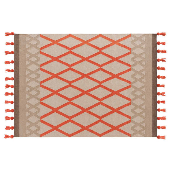 Sioux Rug Rug Gan 6’7" x 9’10" Coral 