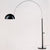 Coupe Arch Floor Lamp Floor Lamps Oluce Black 