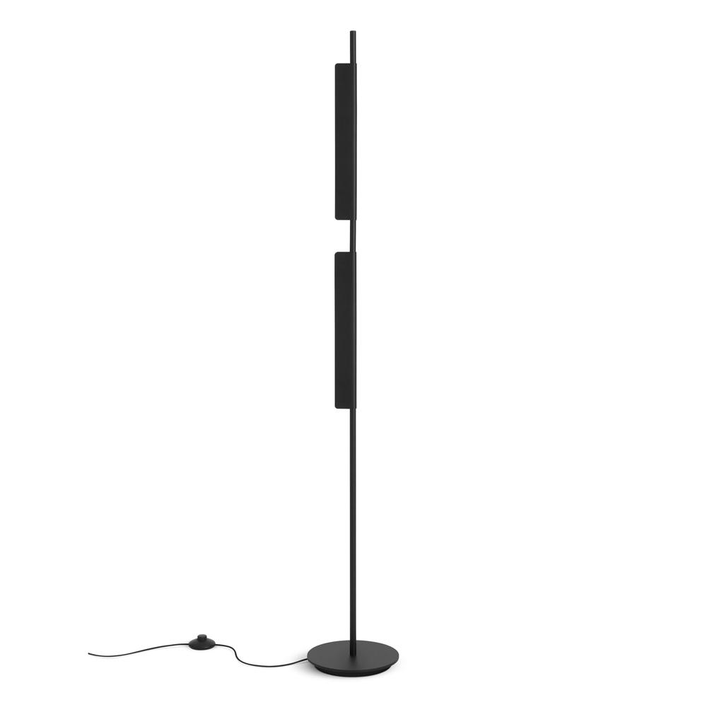 Cowl Floor Lamp Floor Lamps BluDot Black 