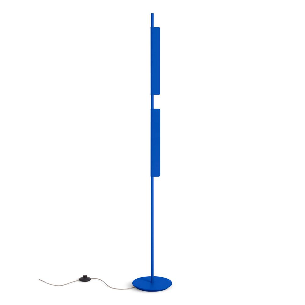 Cowl Floor Lamp Floor Lamps BluDot Cobalt 