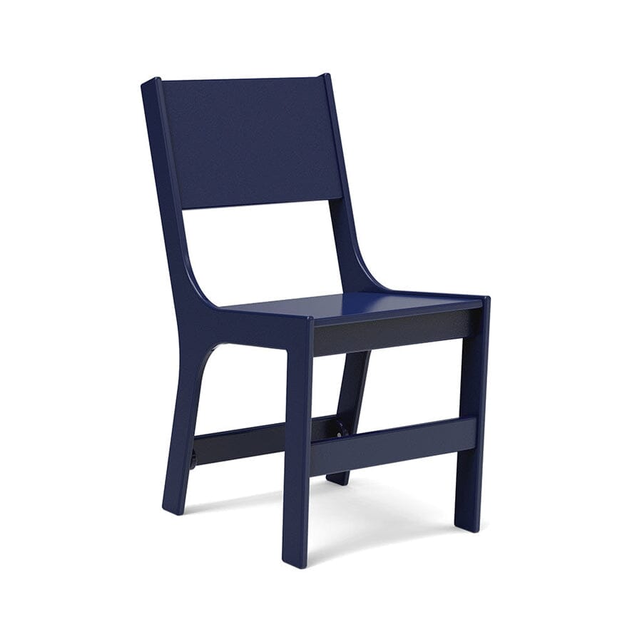 Cricket Dining Chair Dining Chair Loll Designs Solid Back Navy Blue 