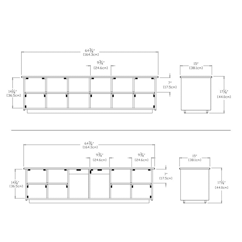 Cubby Bench Benches Loll Designs 