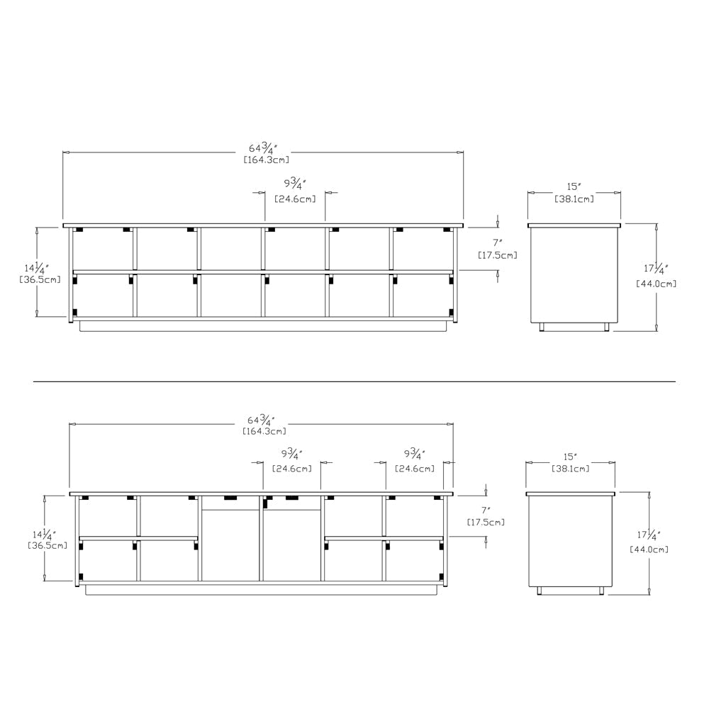 Cubby Bench Benches Loll Designs 