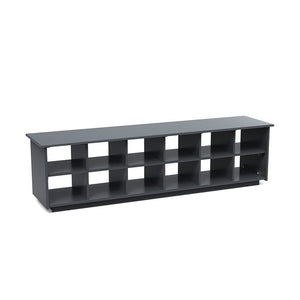 Cubby Bench Benches Loll Designs Charcoal Grey Standard Large: 64.75 In Width