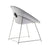 Cup Lounge Chair lounge chair Plank White 