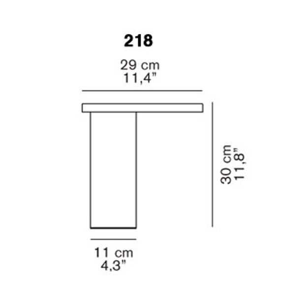 Cylinda LED Table Lamp Table Lamps Oluce 