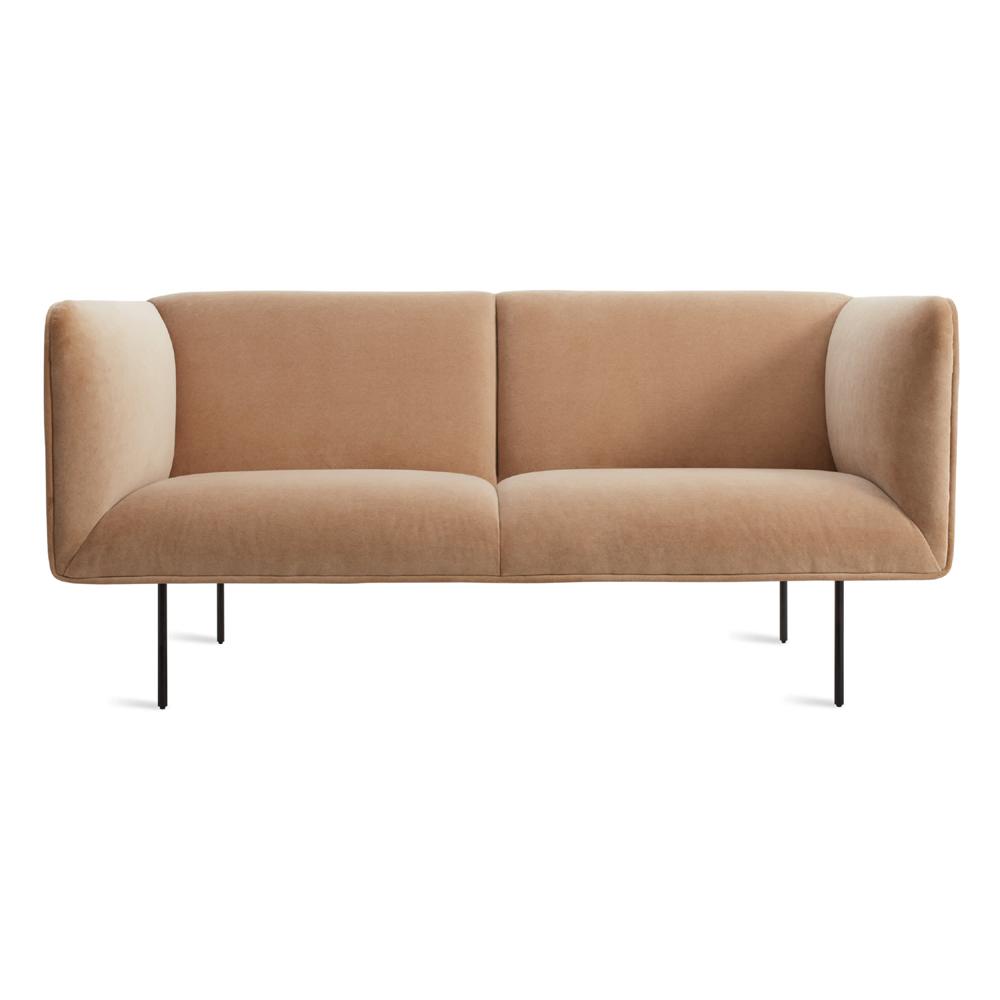 Dandy 70" Sofa sofa BluDot Camel Velvet 