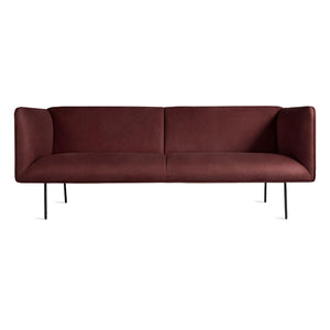 Dandy 86” Sofa sofa BluDot Oxblood Leather 