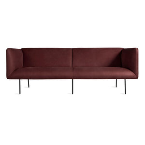 Dandy 96" Sofa sofa BluDot Oxblood Leather 