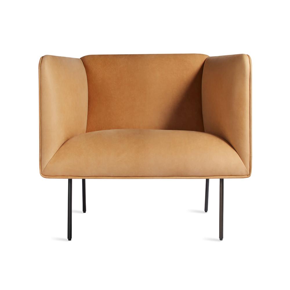 Dandy Lounge Chair lounge chair BluDot Camel Leather 