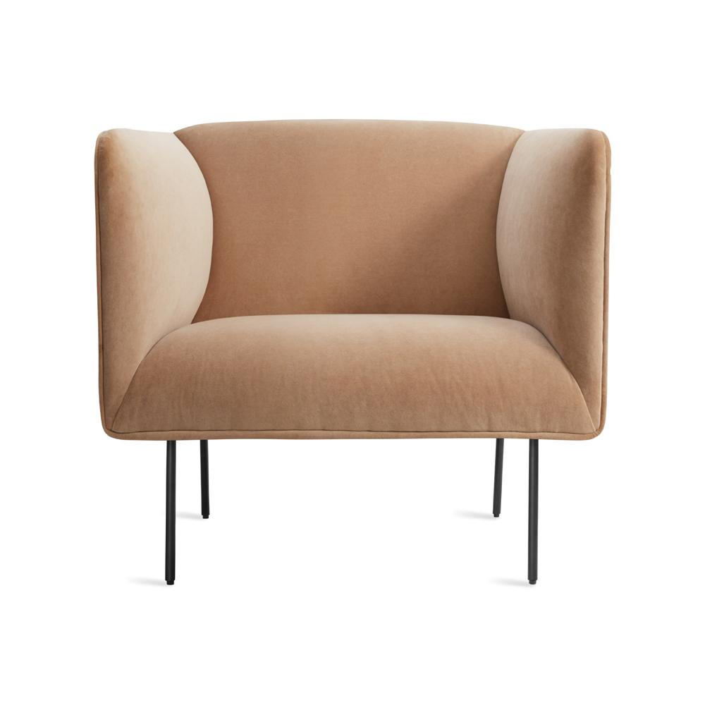 Dandy Lounge Chair lounge chair BluDot Camel Velvet 