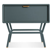 Dang 1 Drawer Nightstand storage BluDot Marine Blue 