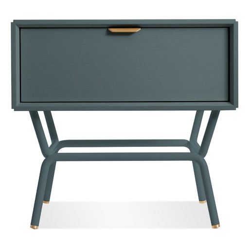 Dang 1 Drawer Nightstand storage BluDot Marine Blue 