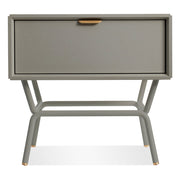 Dang 1 Drawer Nightstand storage BluDot Risk-Averse Grey 