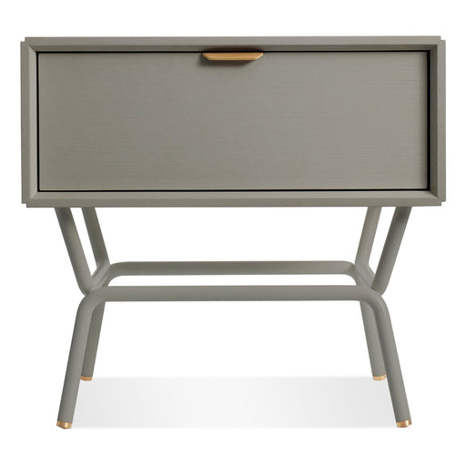 Dang 1 Drawer Nightstand storage BluDot Risk-Averse Grey 