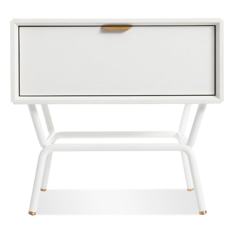Dang 1 Drawer Nightstand storage BluDot White 
