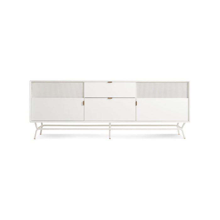 Dang 2 Door / 2 Drawer Console storage BluDot White 