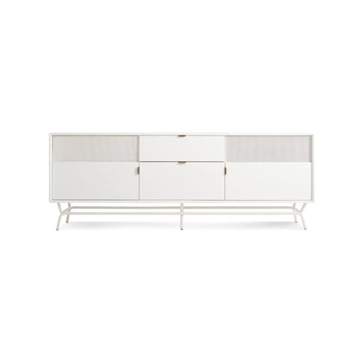 Dang 2 Door / 2 Drawer Console storage BluDot White 
