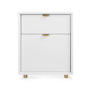 Dang File Pedestal storage BluDot White 