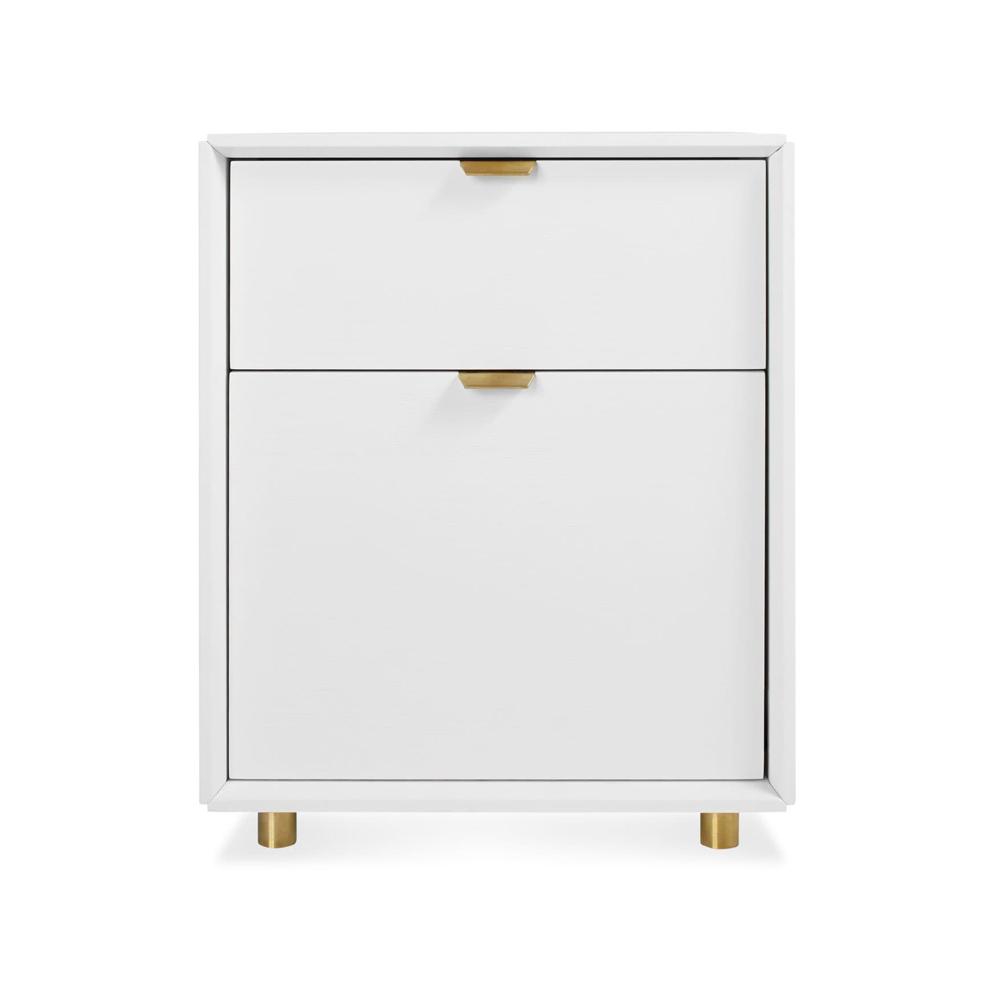 Dang File Pedestal storage BluDot White 