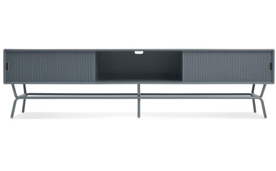 Dang Long and Low Console storage BluDot Marine Blue 