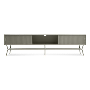 Dang Long and Low Console storage BluDot Risk-Averse Grey 