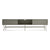 Dang Long and Low Console storage BluDot Risk-Averse Grey 