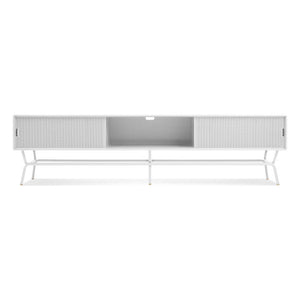 Dang Long and Low Console storage BluDot White 