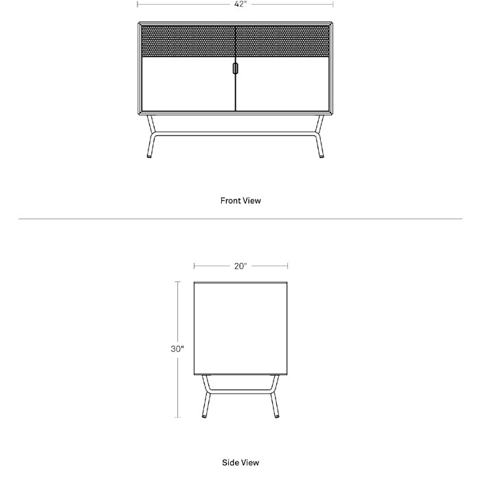 Dang Media Cabinet Home Theatre BluDot 
