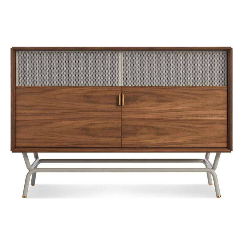 Dang Media Cabinet Home Theatre BluDot Walnut / Grey +$100.00 