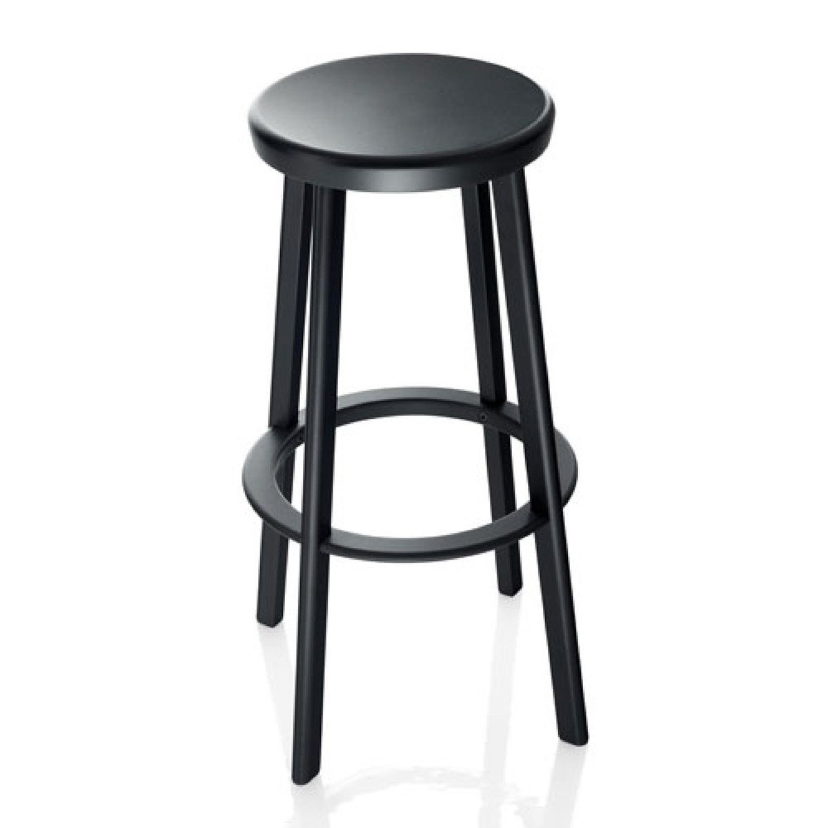 Deja_vu Stools bar seating Magis High Stool +$130.00 Black Seat &amp; Leg Finish - Indoor 