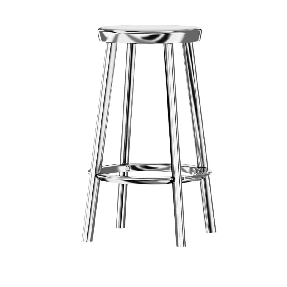 Deja_vu Stools bar seating Magis Medium Stool +$110.00 Polished Seat &amp; Leg Finish - Indoor +$85 