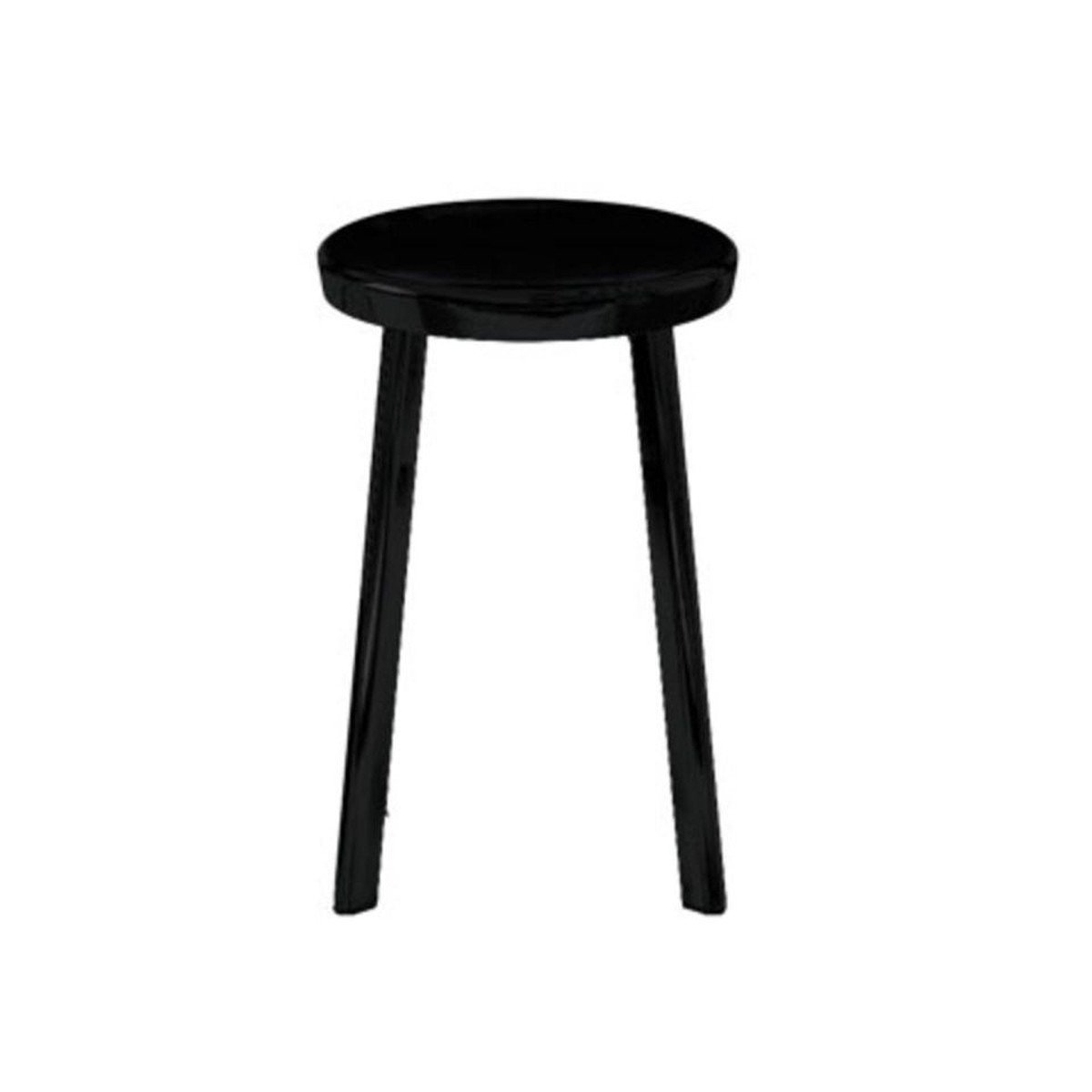 Deja_vu Stools bar seating Magis Low Stool Black Seat & Leg Finish - Indoor 