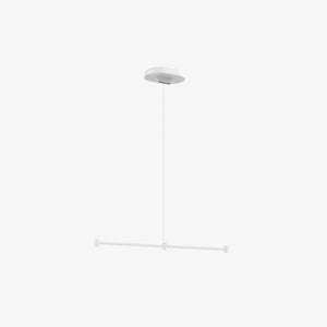Dependant Linear Suspension System hanging lamps Louis Poulsen 3 Linear White 