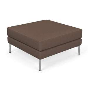 Divina Cttoman ottomans Knoll Volo Leather - Toast 
