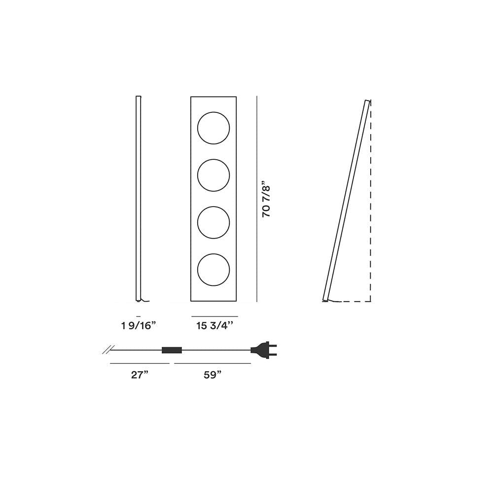 Dolmen Floor Lamp Floor Lamps Foscarini 