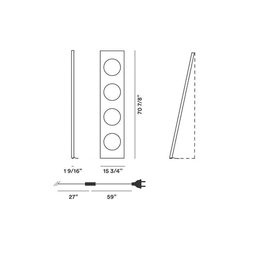 Dolmen Floor Lamp Floor Lamps Foscarini 
